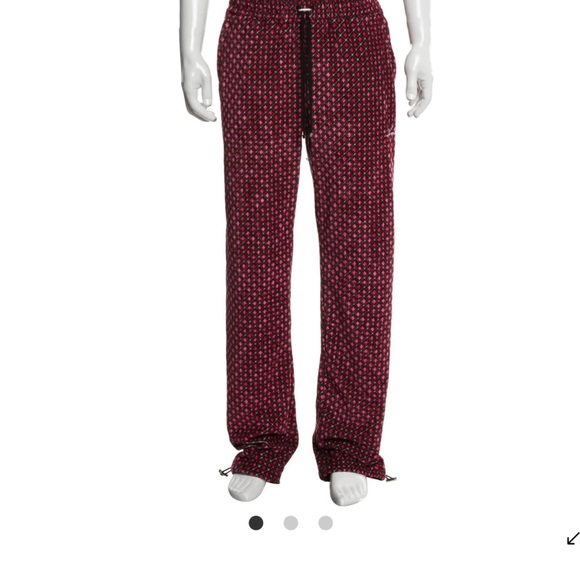 New Amiri Velour Track Pants